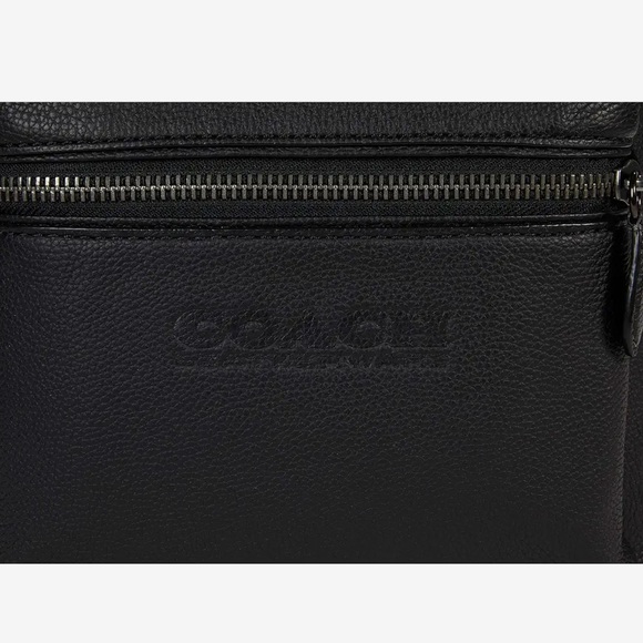 COACH™ Charter Backpack in Refined Pebbled Leather - Picture 8 of 9
